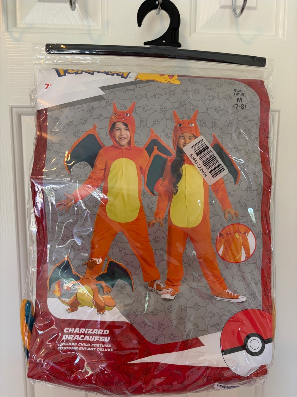 Charizard!! Boy 7/8!! Disguise Orange & Yellow Kids Costume - Picture 4 of 14